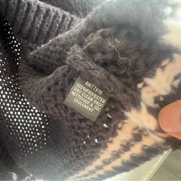 Anthropologie Maeve Black Varsity Cardigan Sweater with 3D Cherry
O/S NWOT - Picture 10 of 12